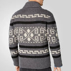 Vest met geribde kraag en ritssluiting
