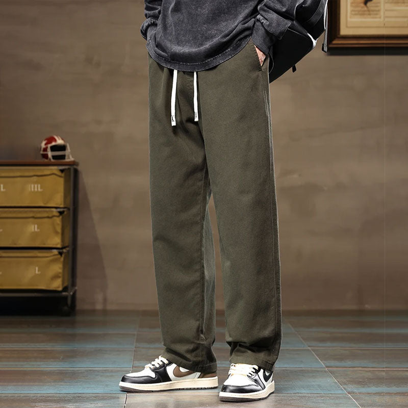 Losse Rechte Cargo Jogger Broek